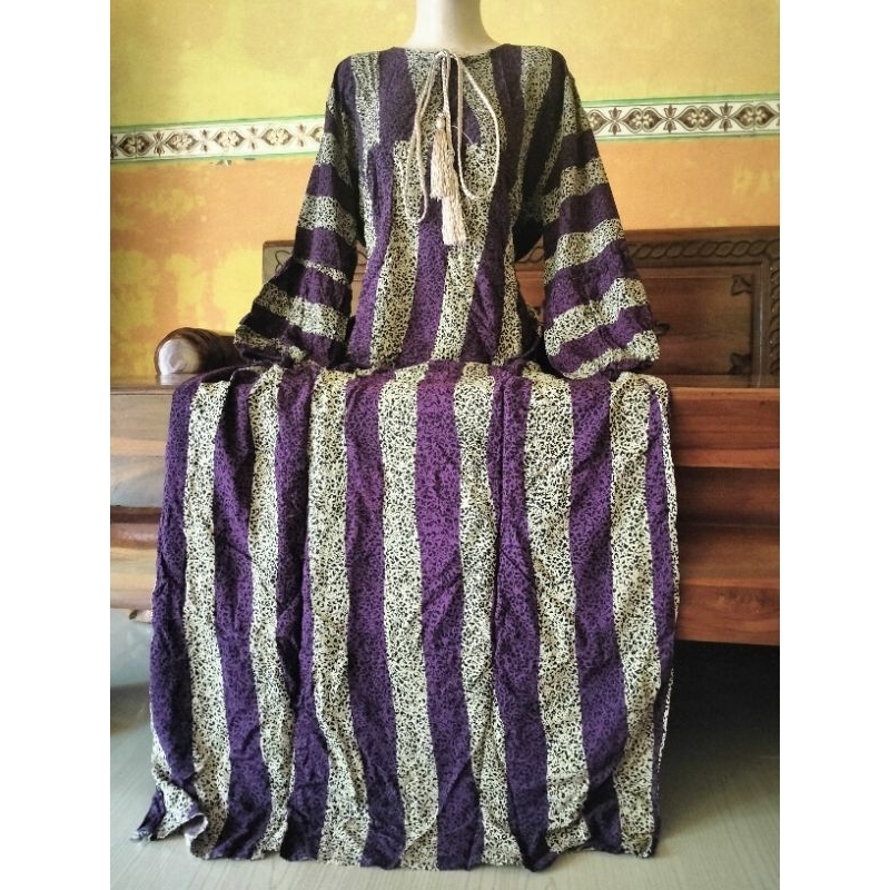 Daster Dubai sultan panjang salur