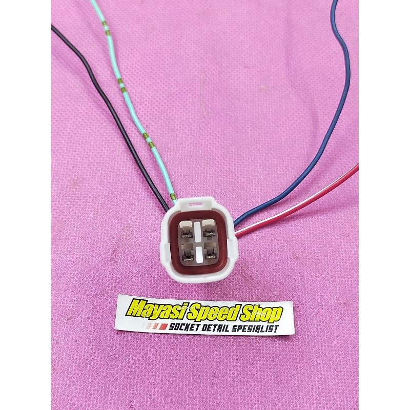 SOKET DLC ABS 4P YAMAHA NMAX,XMAX AEROX FEMALE/CEWE.