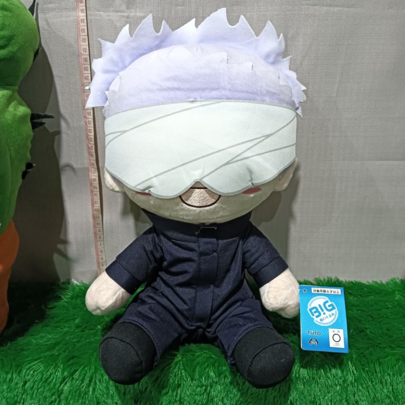 ✨NEW✨ GOJO SATORU JUJUTSU KAISEN YURUGAO BIG TAITO PLUSH BONEKA ANIME