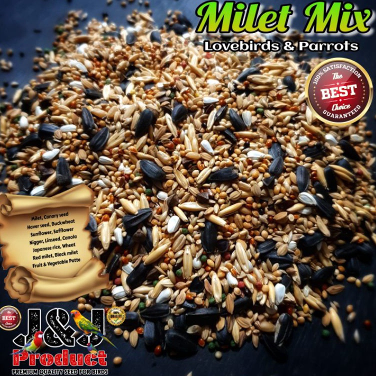 Grosir Termurah  JJ Milet Mix Milet Campur 1kg