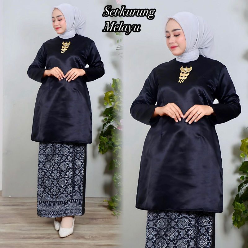 Kebaya Tunik Kurung Melayu Siti Maryam //Kebaya Tunik pesta mewah // kebaya Pesta Mewah