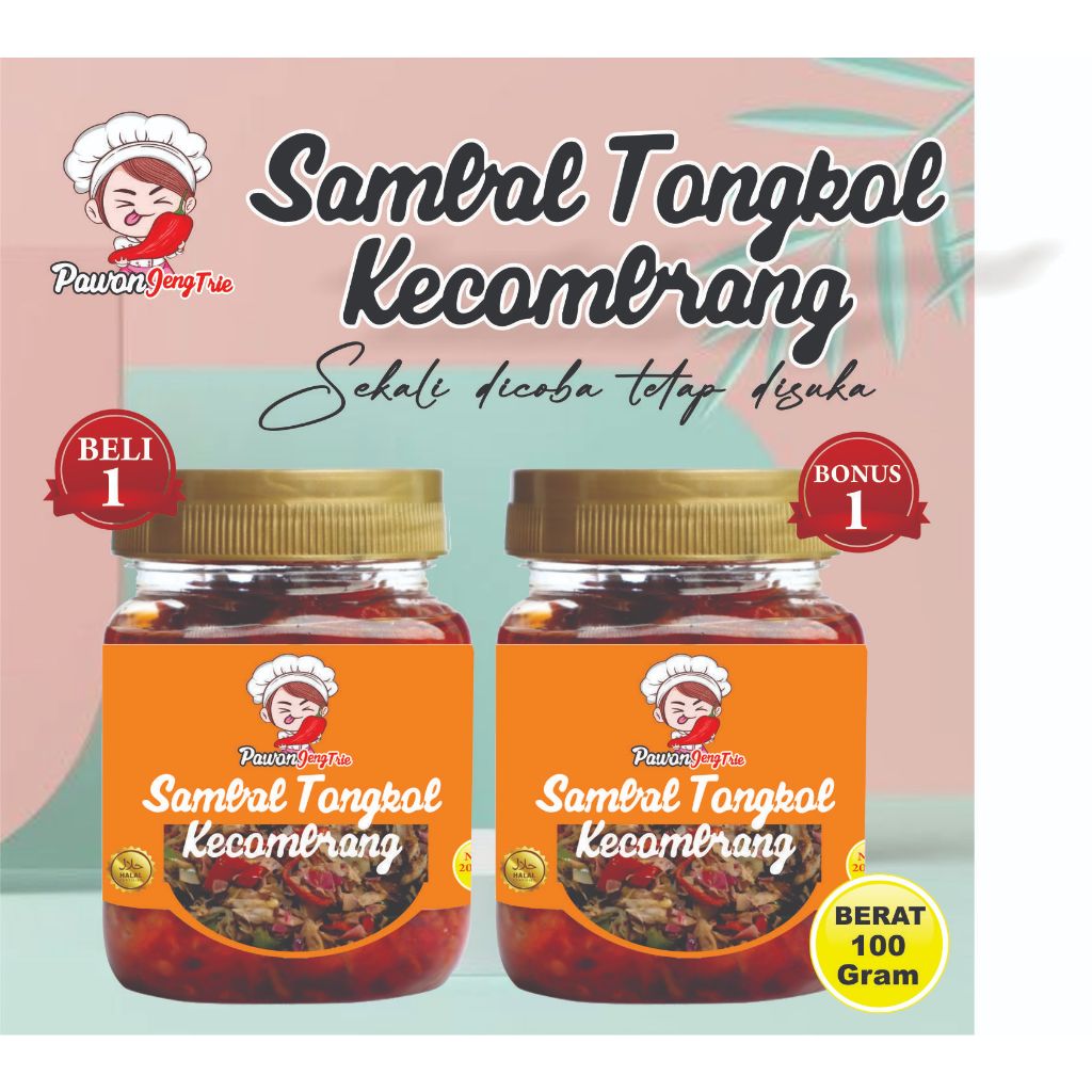 

Sambal Tongkol Kecombrang Pawon Jeng Trie 200 ML 2 Botol
