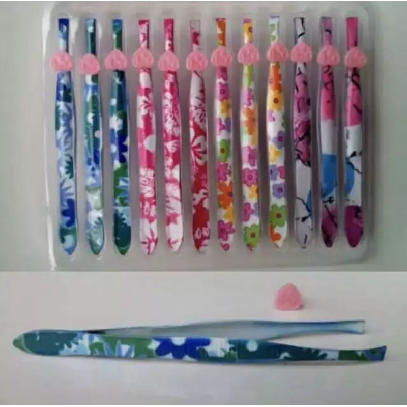 Pinset Motif Pinset Cabutan Uban isi 12 pcs