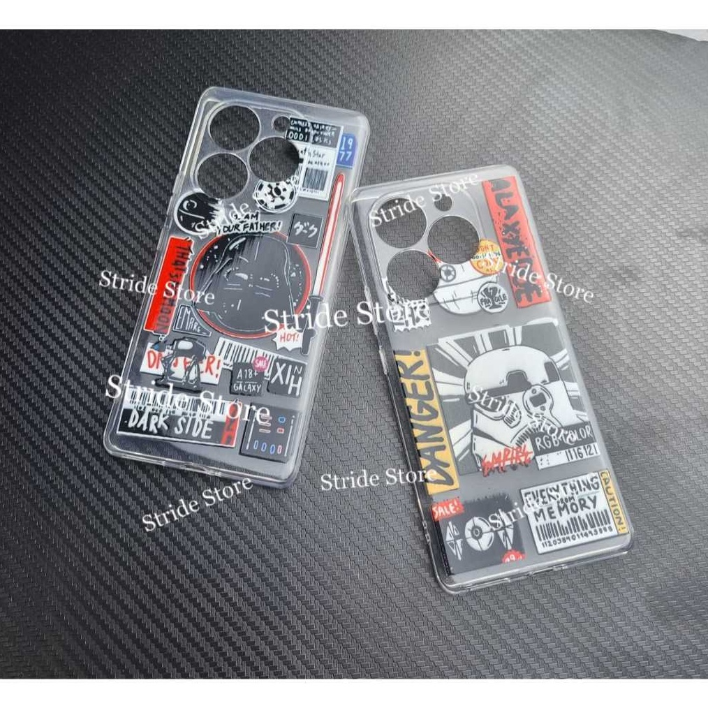 HEBOH case realme 12 5g realme 12 pro plus clear case gambar soft case transparan kartun