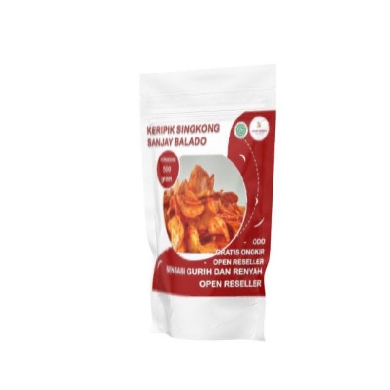 

Keripik Singkong Balado Gurih 100gram