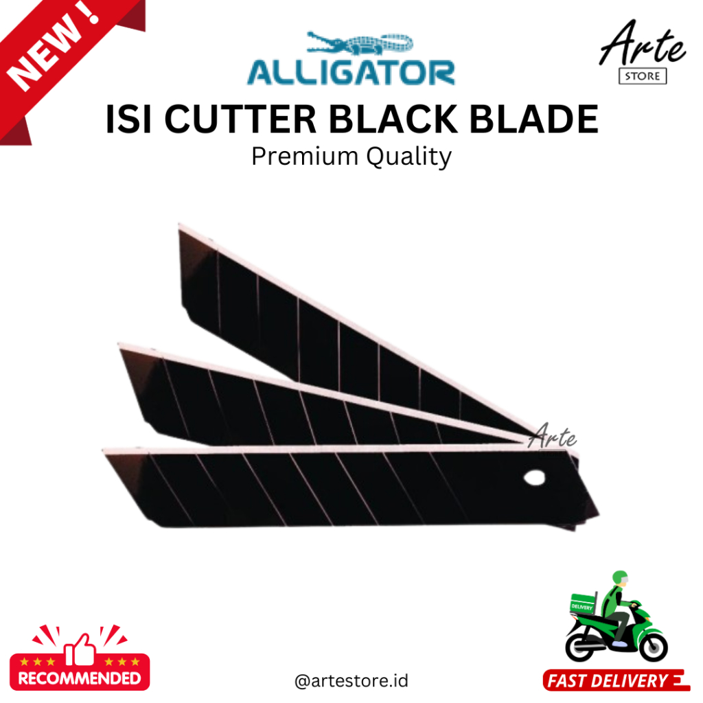 

Isi Cutter - Refill Black Blade Cutter Alligator