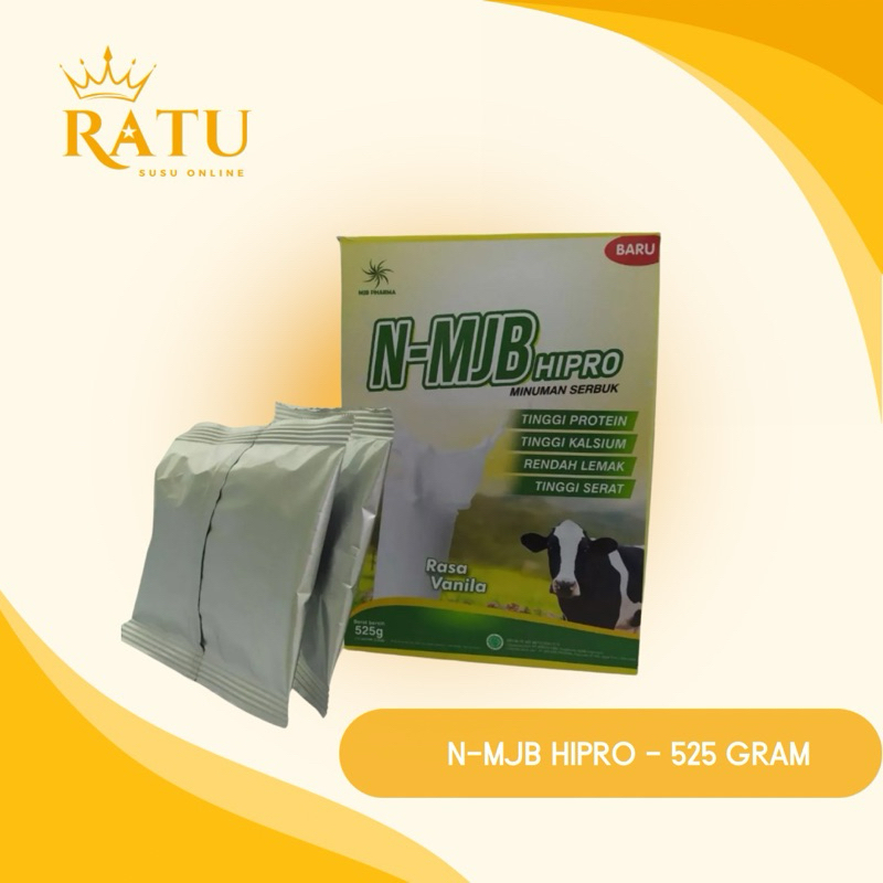 

N - MJB HIPRO (Nutrisi Tinggi Protein) - Minuman Susu Bubuk - Dewasa / Lansia