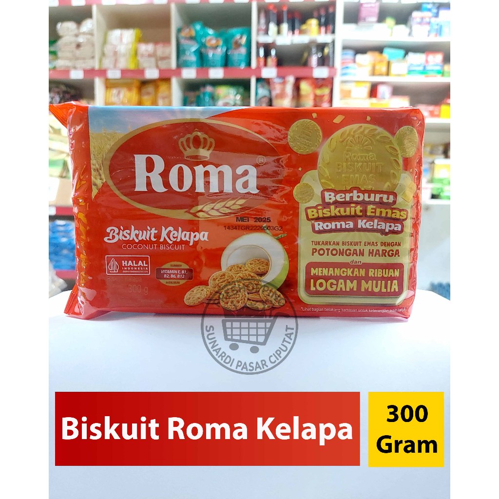 

Roma biskuit kelapa 300 gram