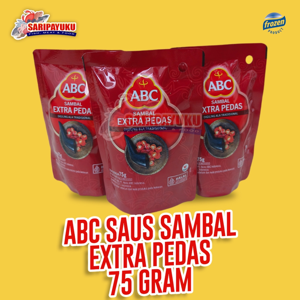 

ABC Saus Sambal Extra Pedas 75 gram