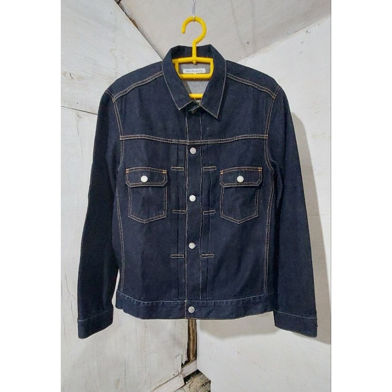 Green label relaxing trucker jaket tipe 2