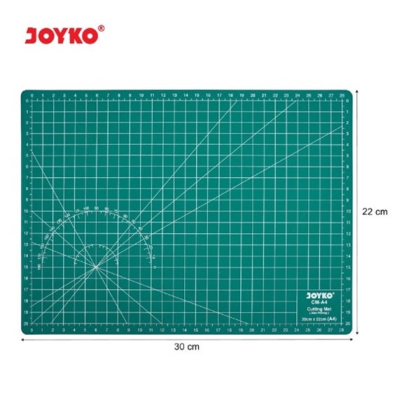 

RAIH DISKON Cutting Mat Alas Potong Joyko CMA4 Cutting Pad Board Doublesided DIY Tool Cutting BoardPapan Pot