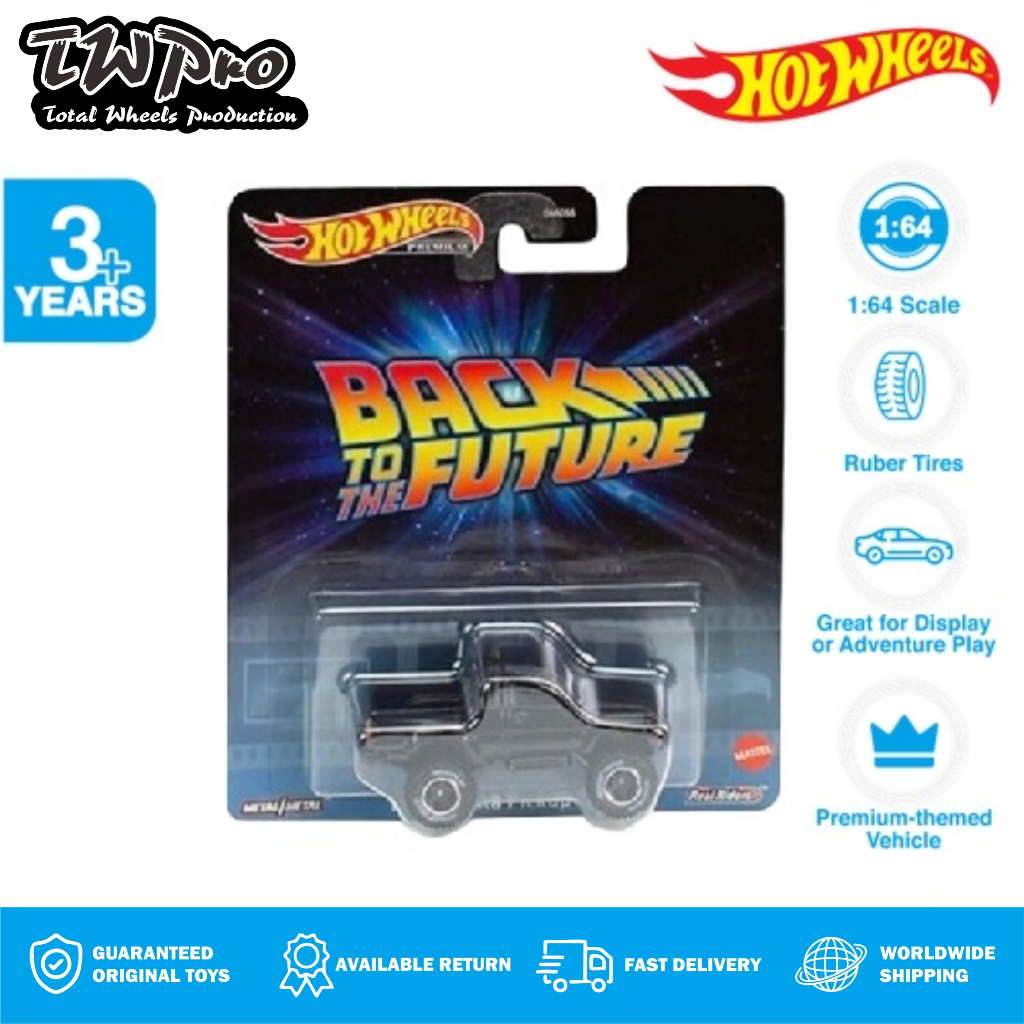 Hot Wheels 2023 Premium Back To The Future 1987 Toyota Pickup Truck - TWPRO
