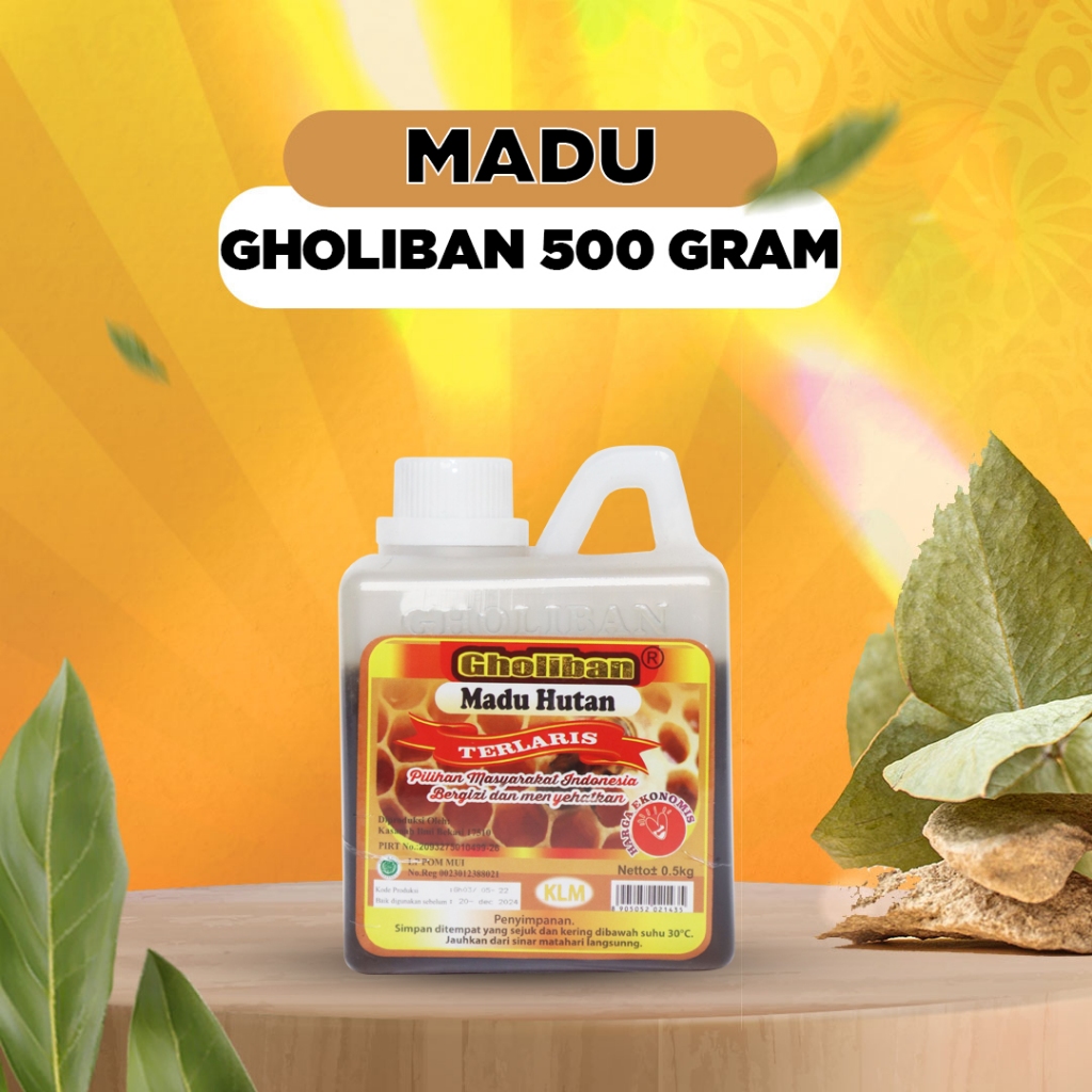 

GHOLIBAN - Madu Hutan Kalimatan KLM Gholiba 500gr