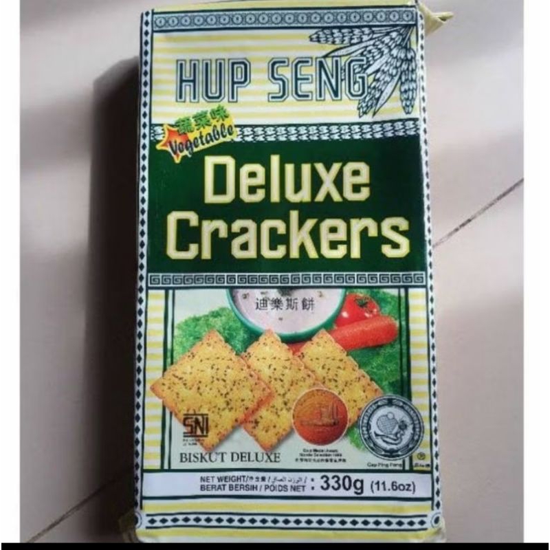 

Biskuit HUP SENG crackers Asin/gula/sayuran