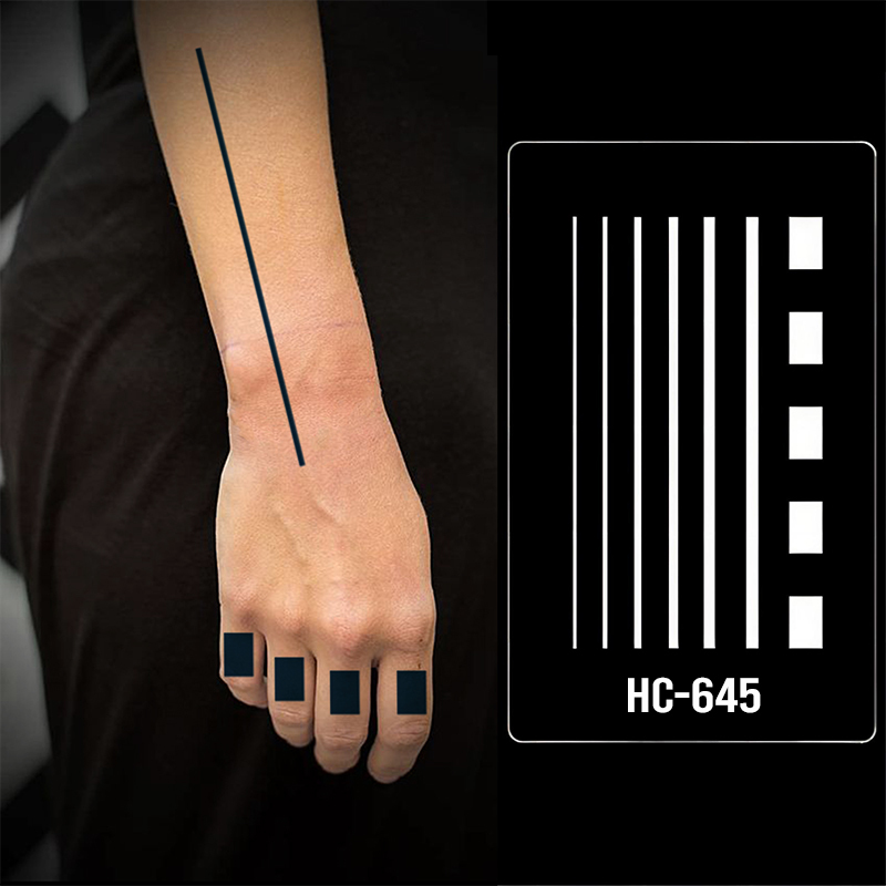 Stiker Tato Semi Permanen Armband Tato Temporer Gelang Tahan Lama 15 Hari HC-645