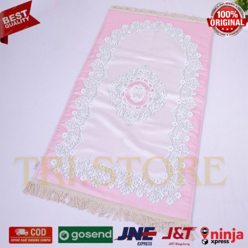 SAJADAH OTTOMAN ORI 100% IPEK/SILK ISTANBUL TURKI LUXURIUS DAN ELEGAN