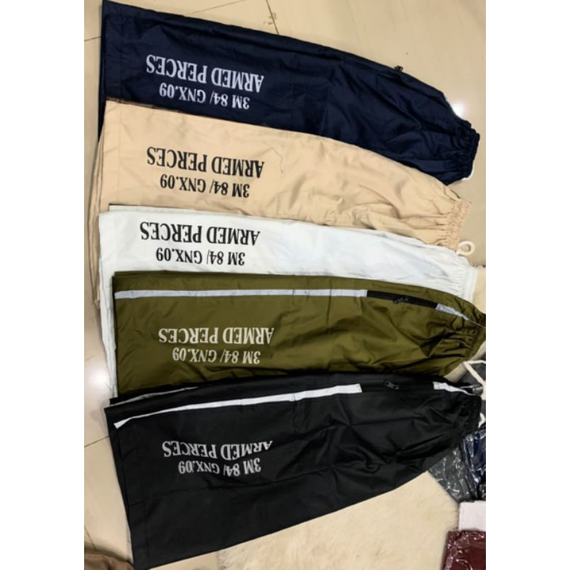 (GROSIR 12pcs/1LUSIN LEBIH MURAH/paket usaha)CELANA SANTAI KATUN DEWASA RESLETING KOLOR BAWAH LUTUT