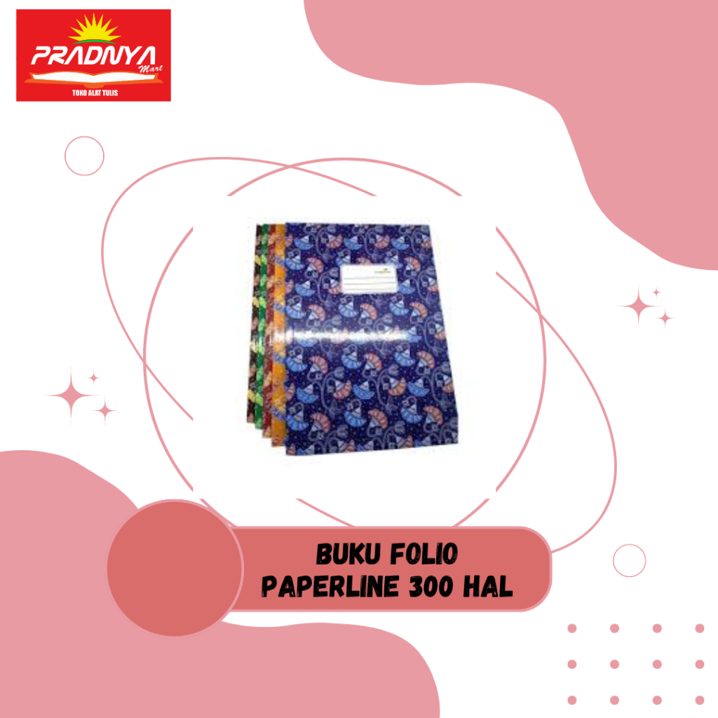 

BUKU FOLIO PAPERLINE 300 HALAMAN