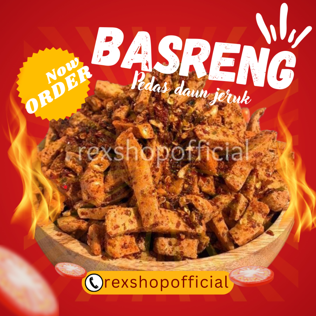 

Basreng Sultan Viral Extra Pedas Daun Jeruk 250gr