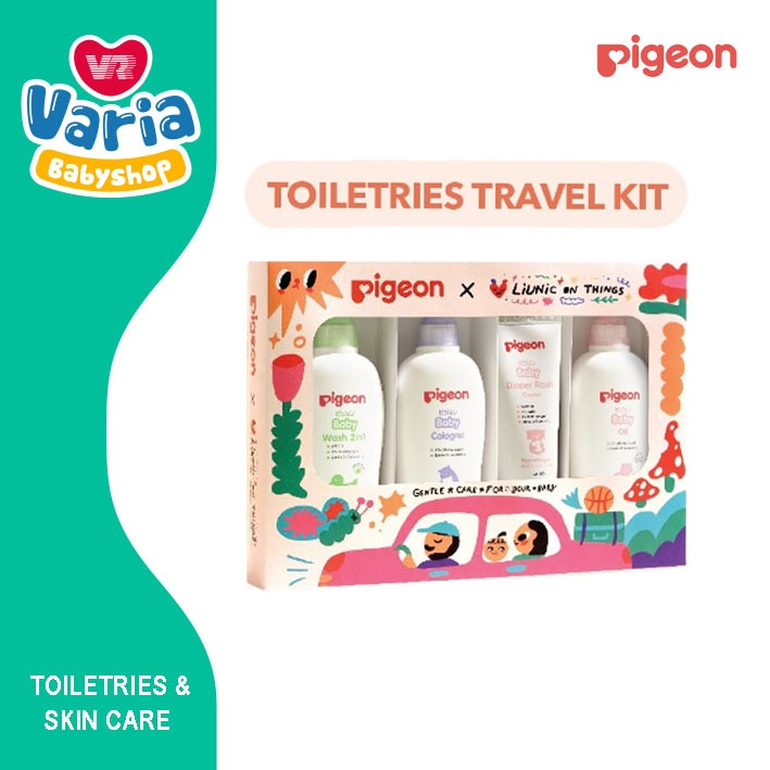 TOILETRIES TRAVEL KIT | TRAVEL SET PIGEON / SKINCARE BAYI | PIGEON