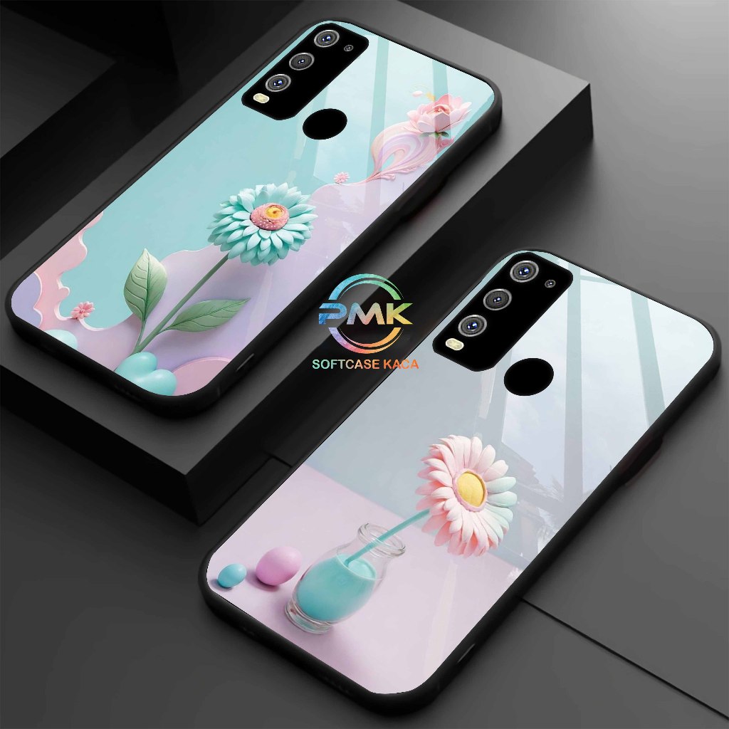SOFTCASE GLASS KILAU KACA VIVO  Y30 CASE KACA VIVO Y30 PMK