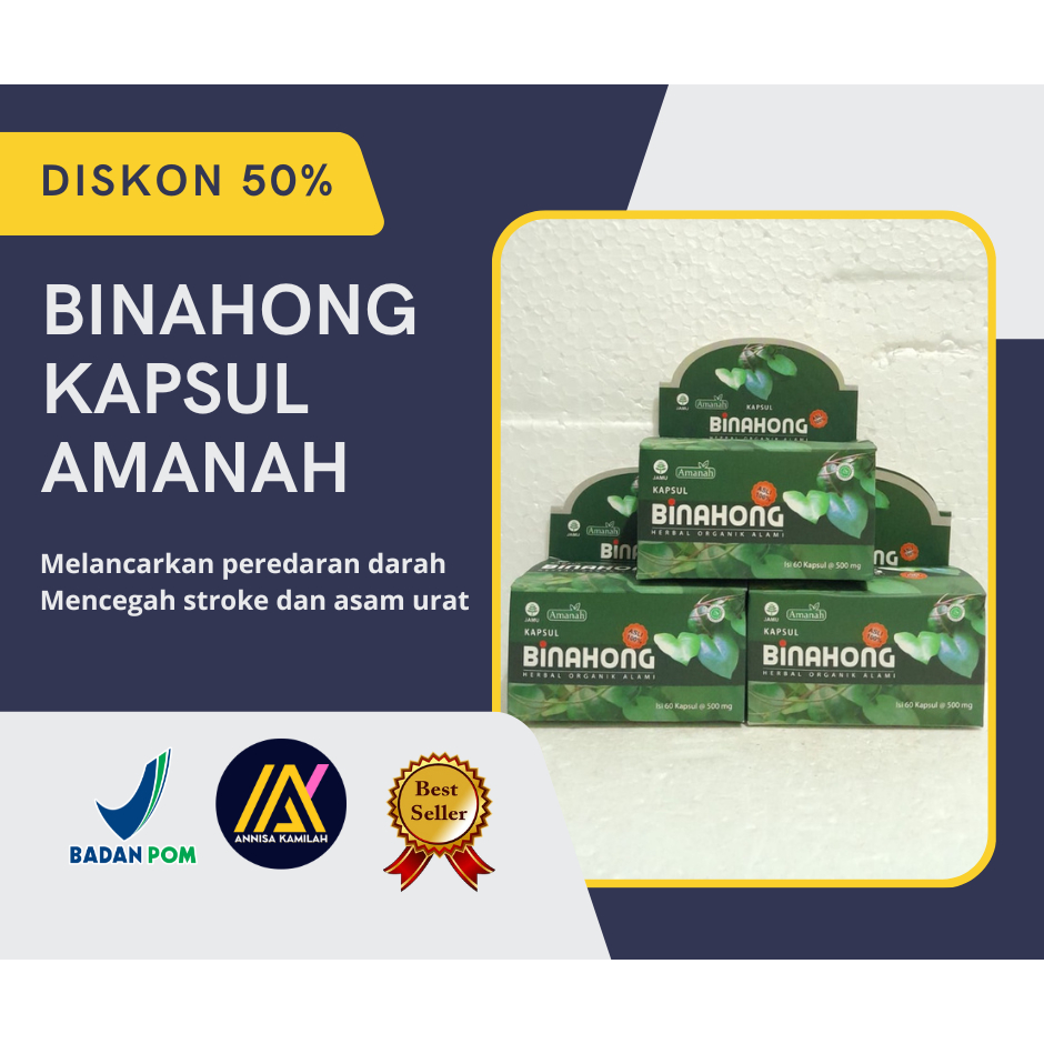 BINAHONG KAPSUL - KAPSUL EKSTRAK BINAHONG