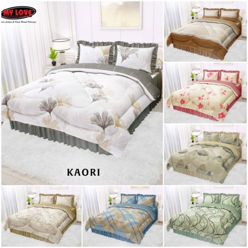 Bedcover My Love Rumbai 180x200 Set / Bedcover My Love Ukuran 180x200 ( Sprei Rumbai)