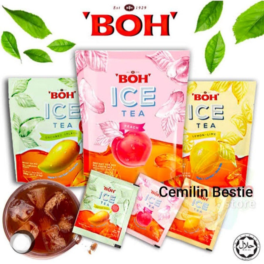 

Boh ice tea isi 20sachets minuman teh seger import