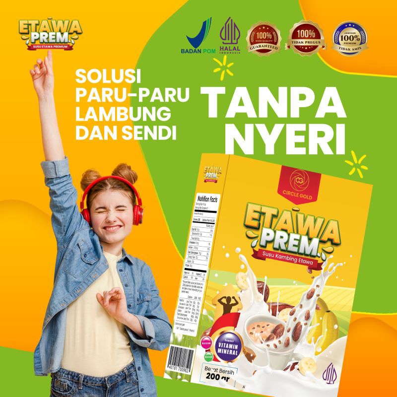 

SUSU KAMBING ETAWA PREM SOLUSI MENGATASI KELUHAN LAMBUNG DAN PERSENDIAN