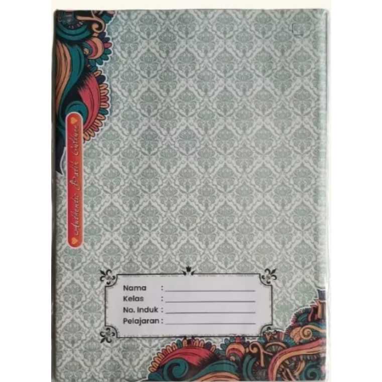 

[1 Pack isi 20 Lembar] Sampul Batik / Sampul Buku Kwarto Batik Art Paper