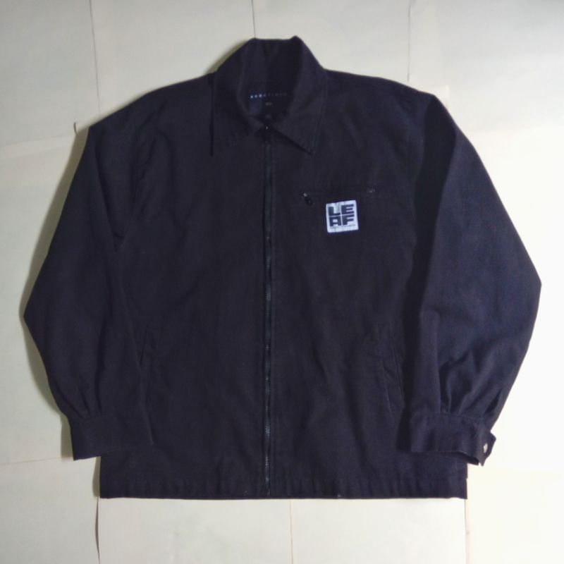 work jacket leaf preloved