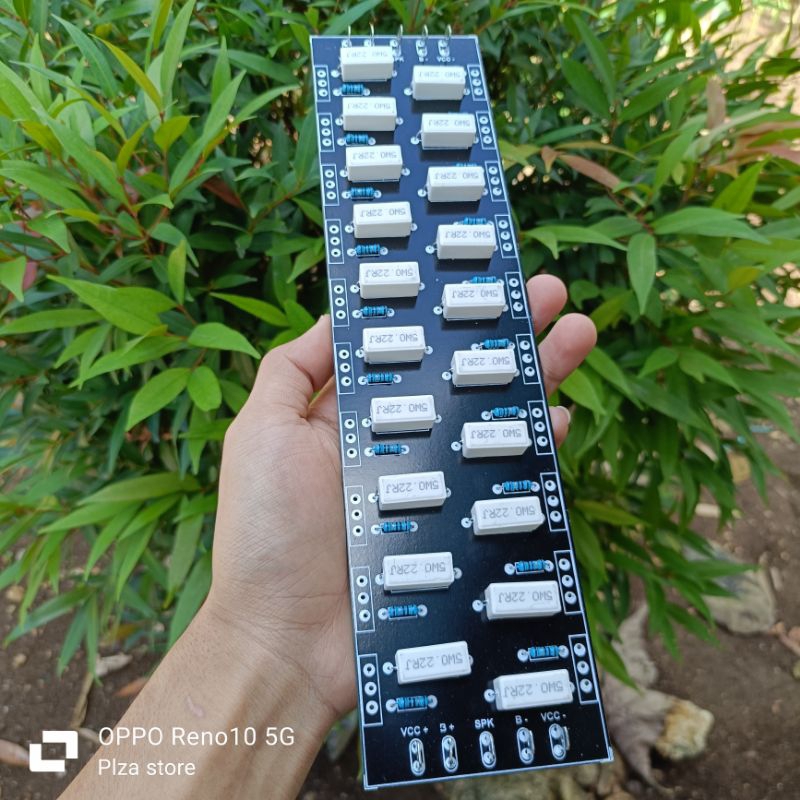 Pcb Tr final 2U 10 set final Toshiba panjang 30cm(stok warna merah)