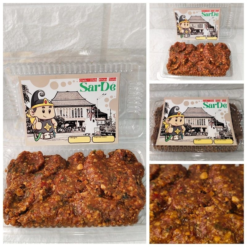 

SARDE- Sambel bumbu pecel HOMEMADE khas SOLO 250 gr