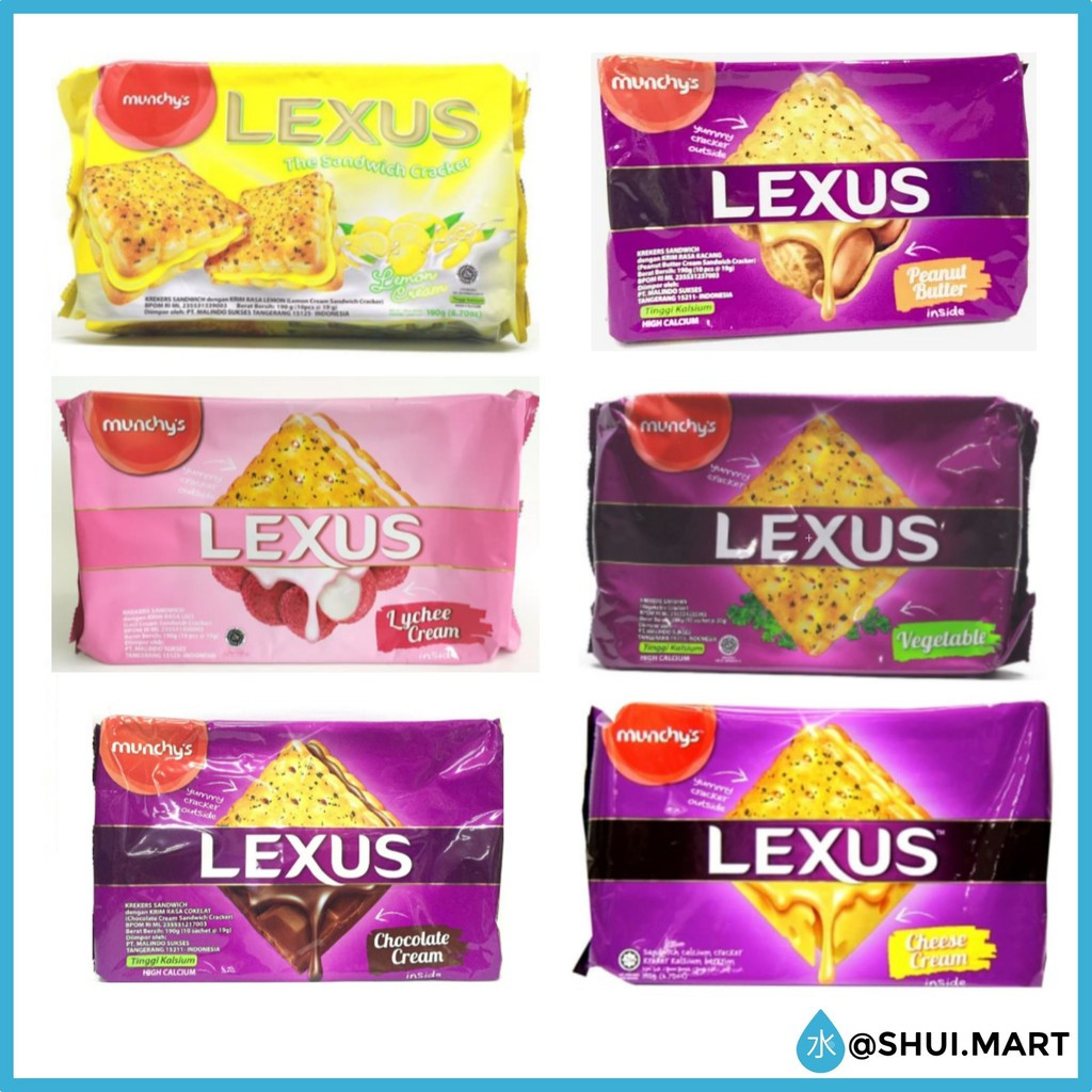 

Lexus Munchys Biscuit Cracker//ALL VARIAN//READY STOCK