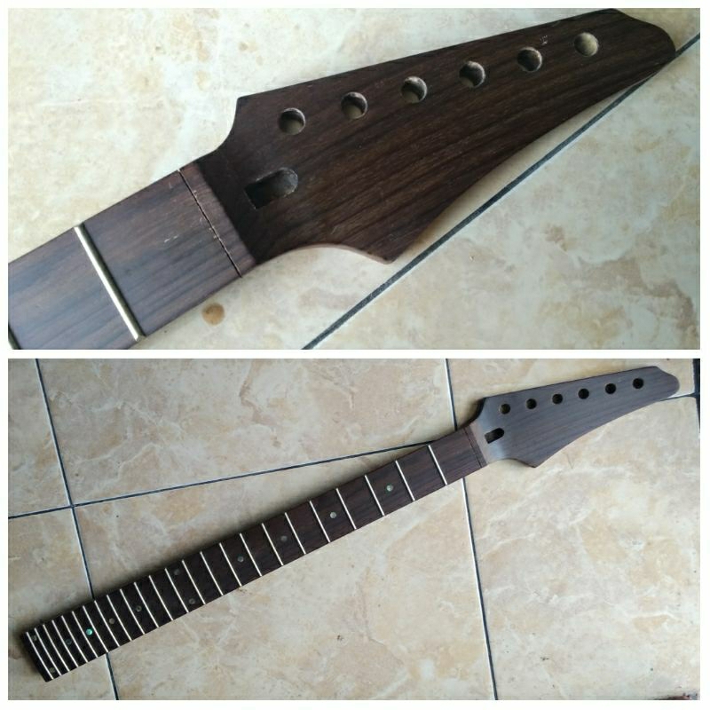 neck gitar listrik custom, model IBANEZ AZ 24 fret. FULL ROSEWOOD