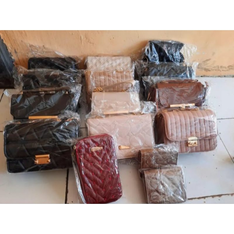 PAKET USAHA 200 RIBU TAS DOMPET WANITA NEW LOKAL