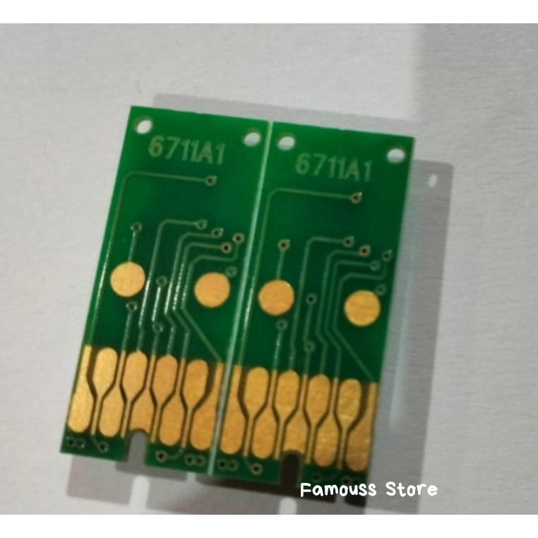 Chip Reset Maintenance Box T6711 PXBM3 Epson L1455 WF7611 WF7711 6711