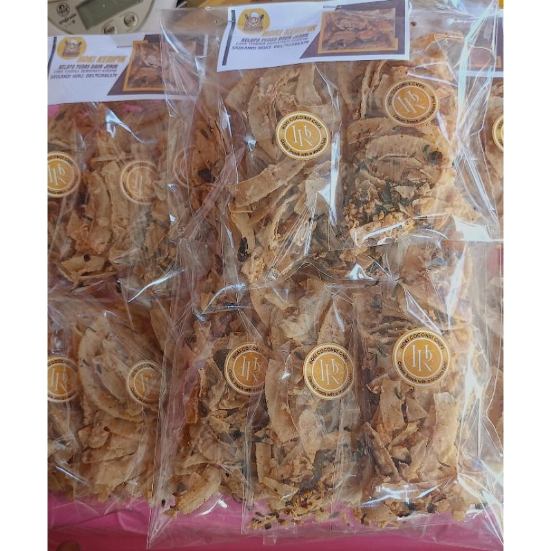 

KERIPIK KELAPA PEDAS DAUN JERUK