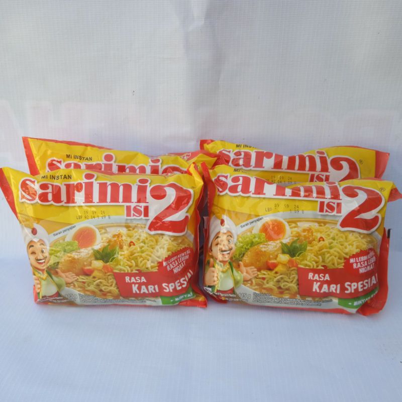 

Sarimi isi 2 rasa kari spesial 115 gr