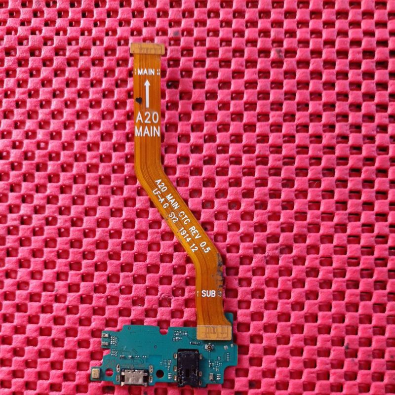 Fleksibel Board Charger Samsung A20 original