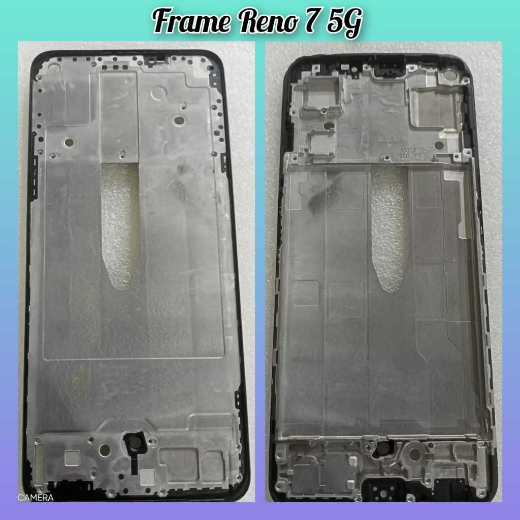 Middle Frame Lcd Oppo Reno 7 5G Bazel Tulang Tatakan Lcd Oppo Reno 7 5G