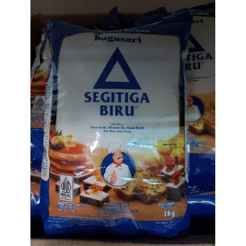 

Tepung Terigu Segitiga Biru premium 1 kg
