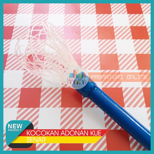 KOCOKAN SENAR  ADONAN KUE / Kocok Telor / Egg Whisker / Alat Aduk Manual