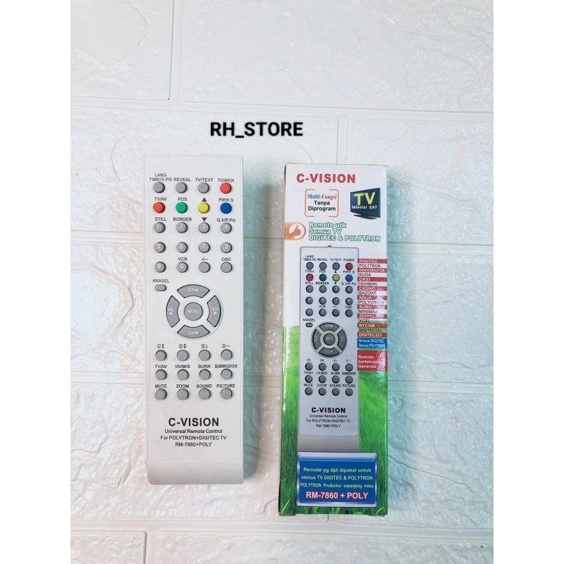 REMOT TV C-VISION RM-7860 TERMURAH