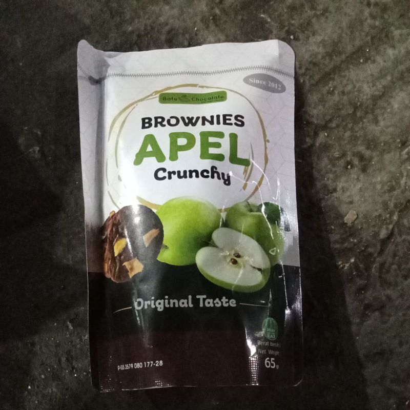 

Snack Brownies Apel crunchy