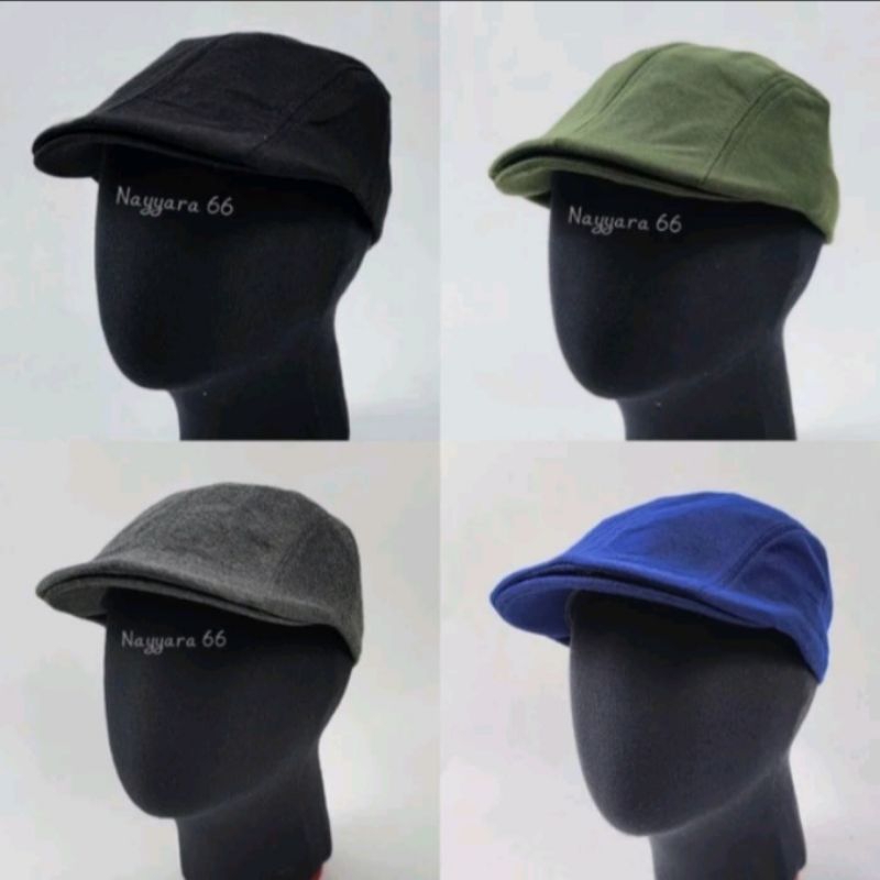TOPI FLAT KAOS / TOPI KODOK / TOPI COPET / TOPI SUTRADARA / TOPI PRIA WANITA