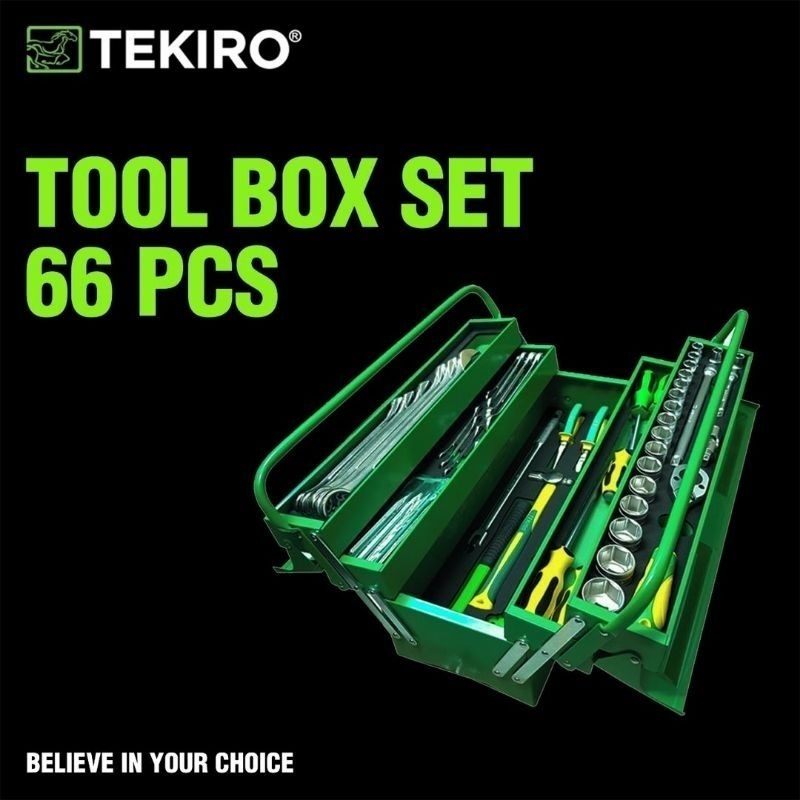 Tool Box Kit Set Tekiro 66PCS