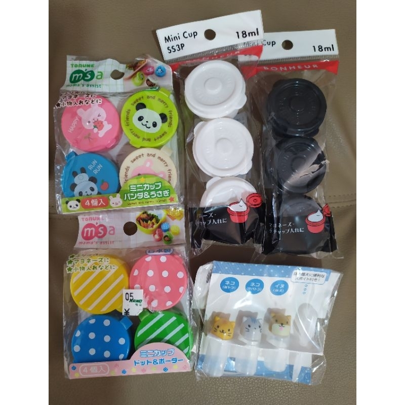 Food pick and Sauce cup Bento Jepang