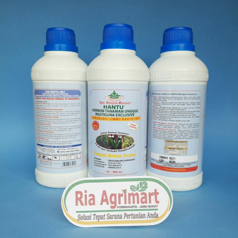 Pupuk Hantu ZPT Multiguna Ekslusive 500 0ml Ijo Royo Royo Hormon Organik Cair Masa Pertumbuhan