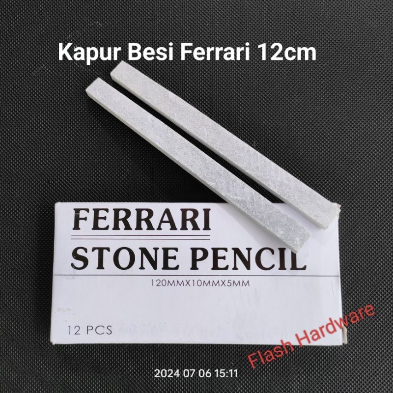 

Kapur besi Stone pencil FERRARI 12cm isi 12pcs